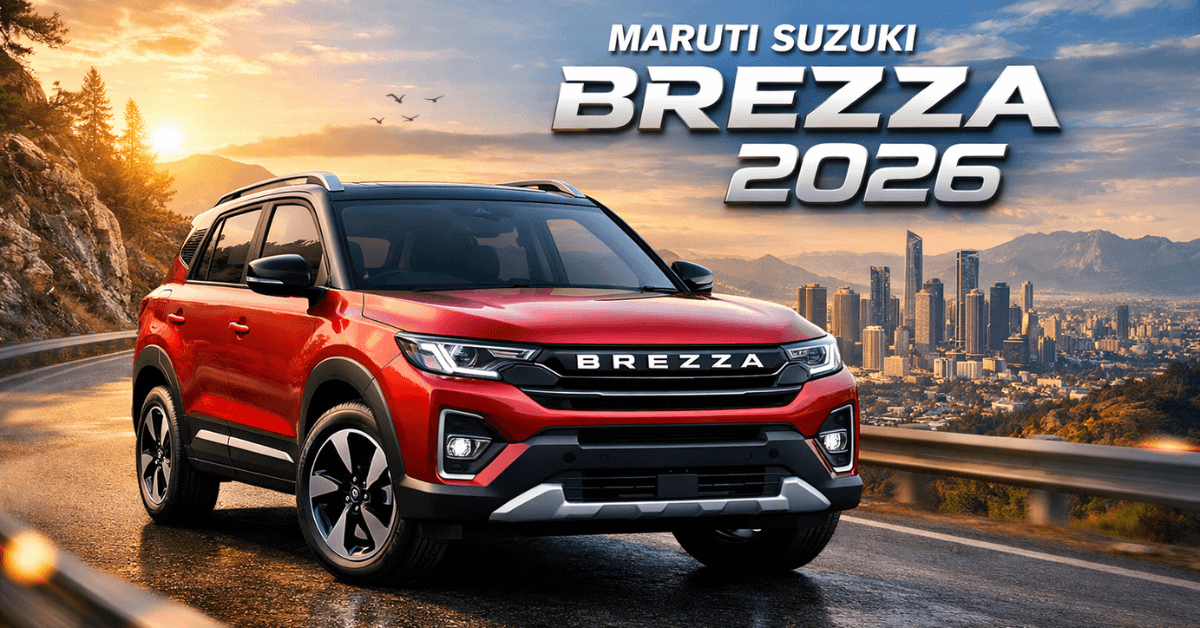 Maruti Suzuki Brezza 2026 Facelift: Design Updates, Features & Mileage