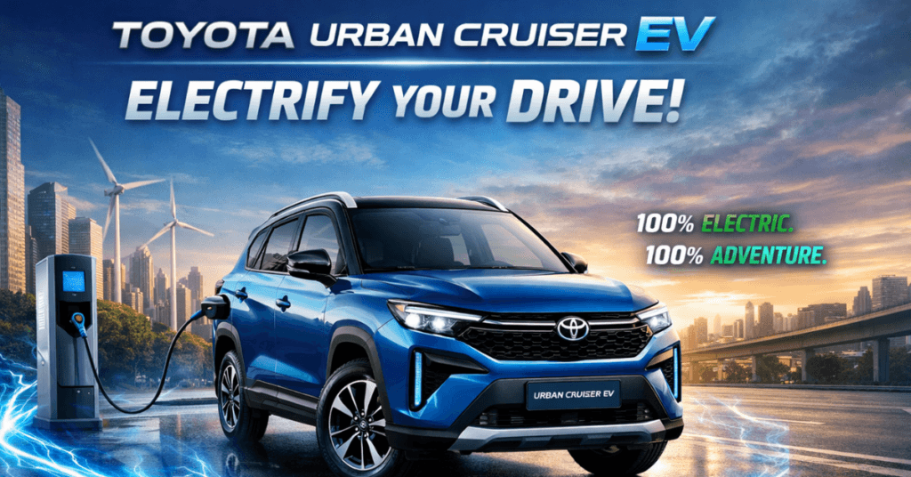 Toyota Urban Cruiser EV – Features, Range & Expected Price