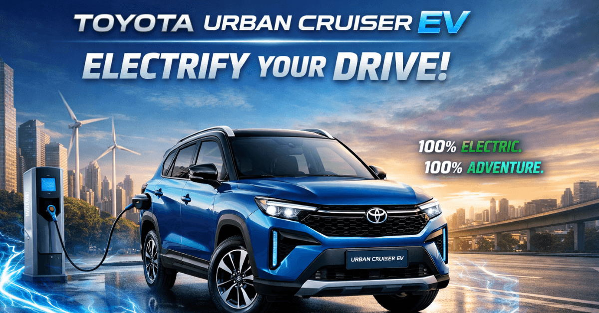 Toyota Urban Cruiser EV – Features, Range & Expected Price