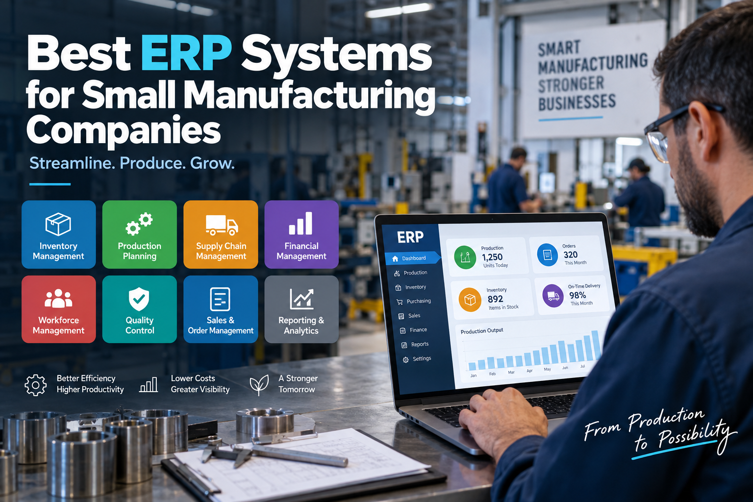 Best ERP Systems for Small Manufacturing Companies: A Practical Guide